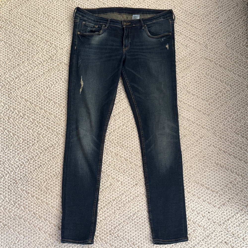 H&M Dark Blue Skinny Jeans